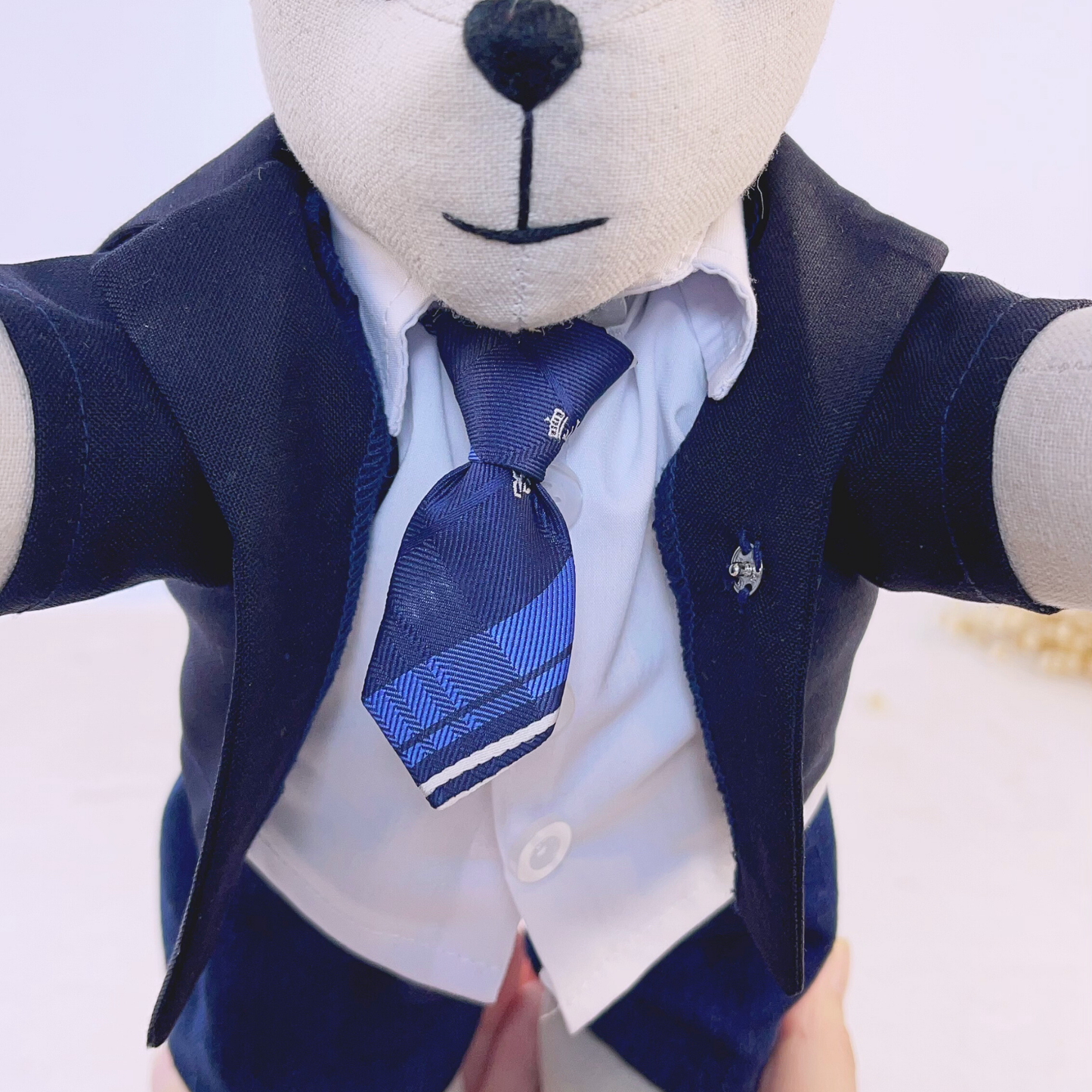 Combination Memory Bear Keepsake From Loved One's Clothes