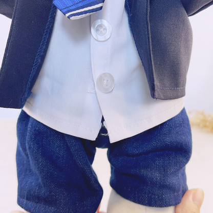 Combination Memory Bear Keepsake From Loved One's Clothes