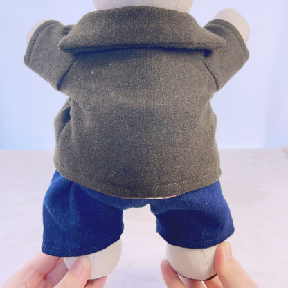 Combination Memory Bear Keepsake From Loved One's Clothes