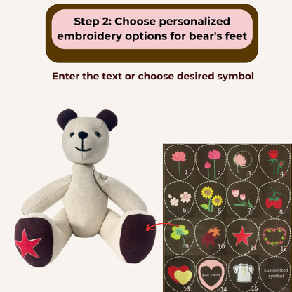 how to order nagu memory bear step 2